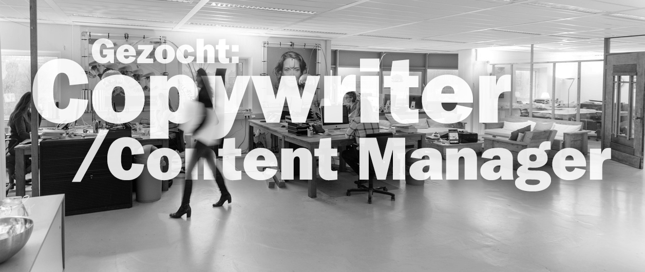 Vacature Copywriter / Content Manager