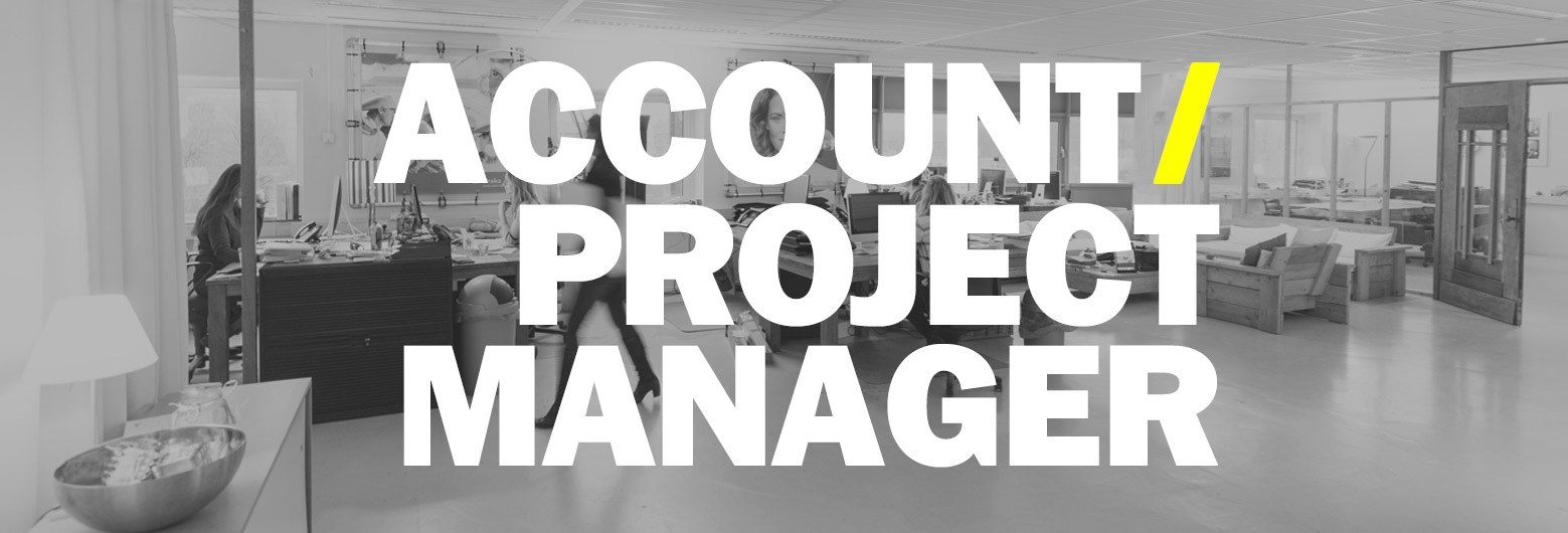 Vacature Account / Projectmanager mei 2019